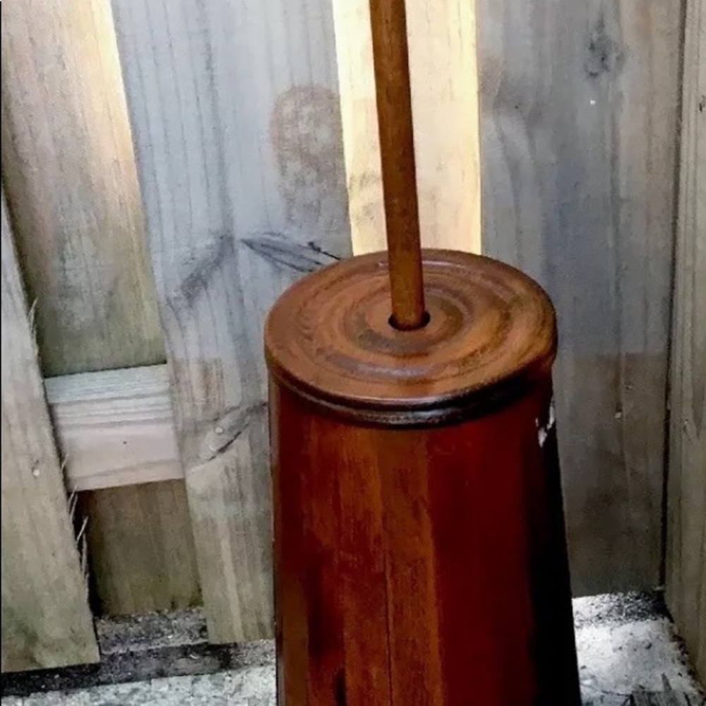 Antique Wood Butter Churn  Dasher Early 1900’s VGC
